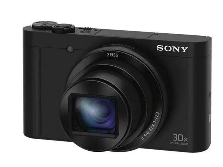 Câmera Digital Sony Cyber- Shot Preto Mp - Wx500