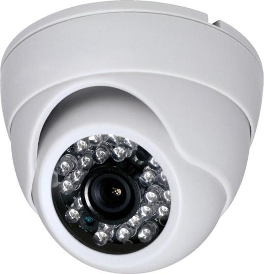 Camera Dome Infra Vermelho 24 Leds HD Menor preço em Camera Dome Infra Vermelho 24 Leds HD