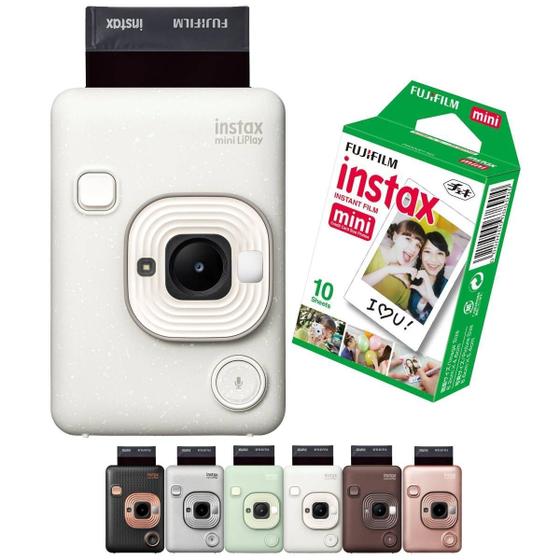 Imagem de Câmera e Impressora Bluetooth Instax Liplay Hibrida 2 em 1  + Filme 10 fotos