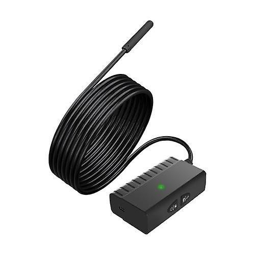 Imagem de Câmera Endoscópio Industrial 5.5mm - Inspeção HD Impermeável com 6 LEDs Ajustáveis