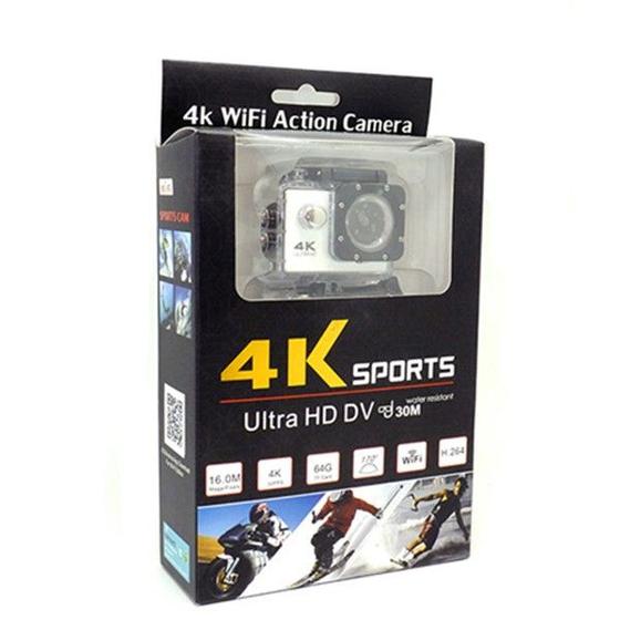 Camera filmadora de ação 4k wifi ultra hddv resistente agua 30m Menor preço em Camera filmadora de ação 4k wifi ultra hddv resistente agua 30m