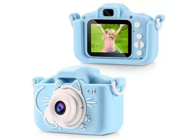 Imagem de Câmera Fotográfica Infantil Digital Com Cartão Sd Memória 8gb