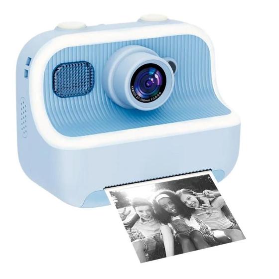 Imagem de Câmera Fotográfica Mini Polaroid Com Filtros Jogos E Bobina