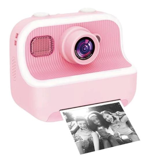 Imagem de Câmera Fotográfica Mini Polaroid Com Filtros Jogos E Bobina