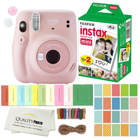 Imagem de Câmera Fujifilm INSTAX Mini 11 Instant Film +20 filmes rosa