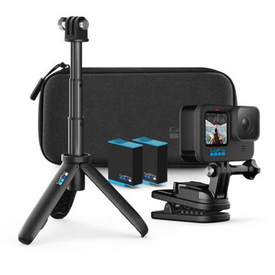 Câmera Gopro Hero10 Black Bundle, Kit Acessórios - CHDrb-101 Menor preço em Câmera Gopro Hero10 Black Bundle, Kit Acessórios - CHDrb-101