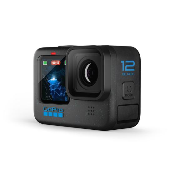 Imagem de Câmera GoPro HERO12 Black à Prova D'água, Vídeos 5.3K, Fotos 27MP, HyperSmooth 6.0 + Bateria Enduro