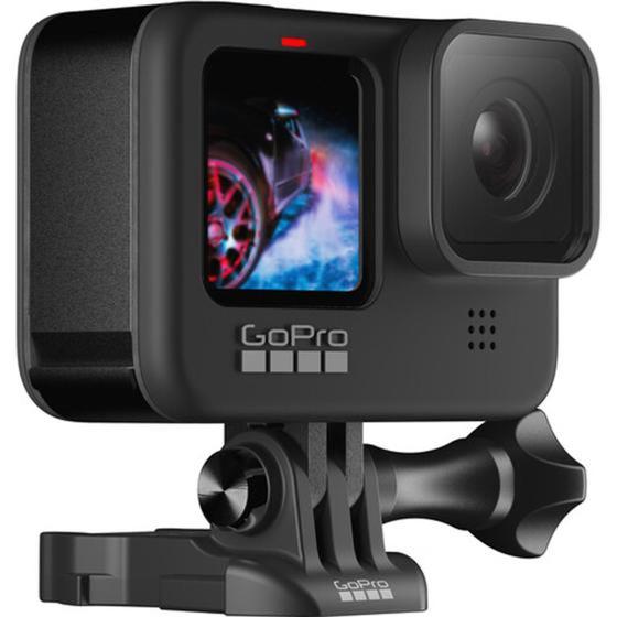 Câmera GoPro HERO9 Black 20MP 5K Wi-Fi Bluetooth GPS - à Prova de Água Transmissão ao Vivo Menor preço em Câmera GoPro HERO9 Black 20MP 5K Wi-Fi Bluetooth GPS - à Prova de Água Transmissão ao Vivo
