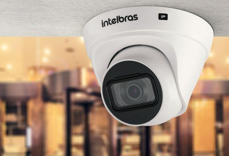 Imagem de Câmera infra ip dome 4 megapixel vip 1430 d - intelbras