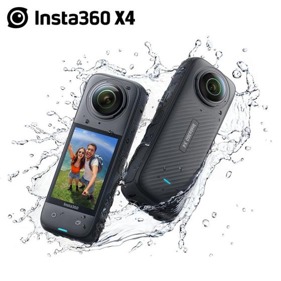 Imagem de Câmera Insta360 X4 Vídeos 360 8K30/5.7K60 - 72MP