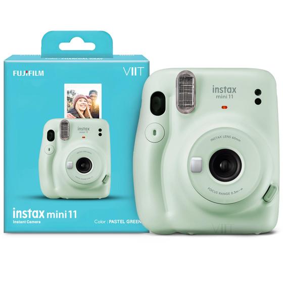 Imagem de Câmera Instantânea Fujifilm Instax Mini 11 Verde Pastel Com Nf