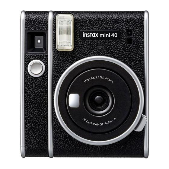 Câmera Instantânea Fujifilm Instax Mini 40 Preta Menor preço em Câmera Instantânea Fujifilm Instax Mini 40 Preta