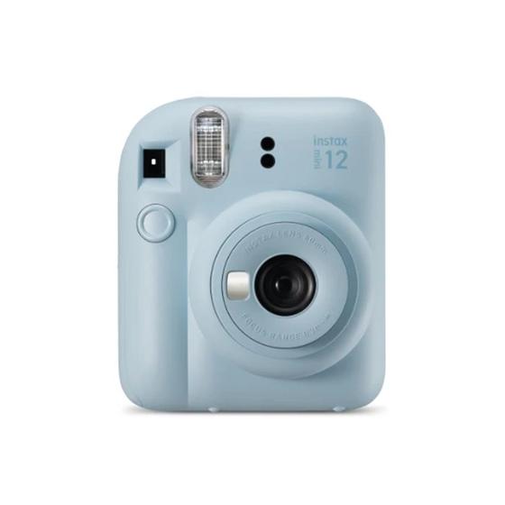 Imagem de Câmera Instax Automática Mini 12 Cor Azul com Alça de Punho Fujifilm