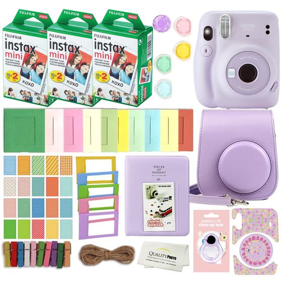 Imagem de Câmera Instax Mini 11 Lilás + Kit de Acessórios Fujifilm