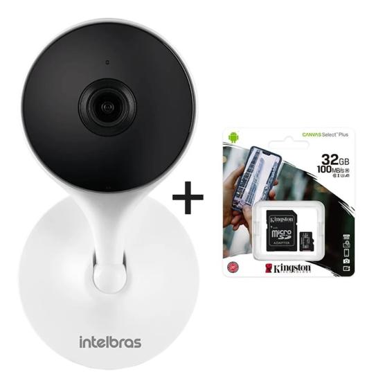 Câmera Intelbras Im3c Interna Wi-fi Full Hd Bivolts + Cartão de 32gb Menor preço em Câmera Intelbras Im3c Interna Wi-fi Full Hd Bivolts + Cartão de 32gb
