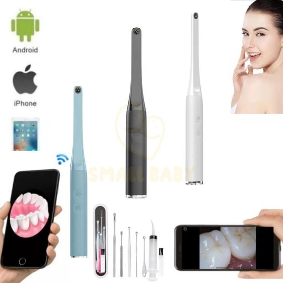 Imagem de Câmera Intra Oral Odontológica Sem Fio Wifi Android E IOS 