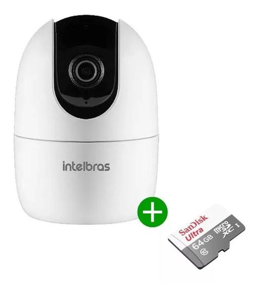 Imagem de Câmera Ip 360 Full Hd Im4 Mibo Intelbras + Sd 64gb Ultra