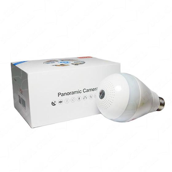 Imagem de CÂMERA IP 360º PARORÂMICA WI-FI LÂMPADA LED KP-CA153 ÍPEGA