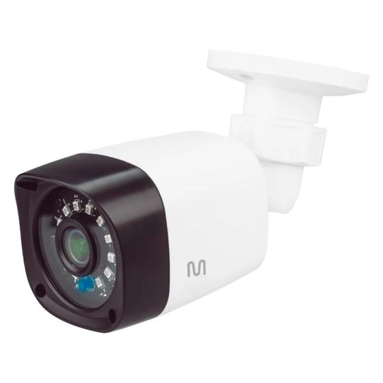 Imagem de Câmera IP Bullet Plástica POE 3MP 2.8MM Infravermelho 30M DWDR Proteção contra chuva e resíduos Giga - GS0371A M1 IB330