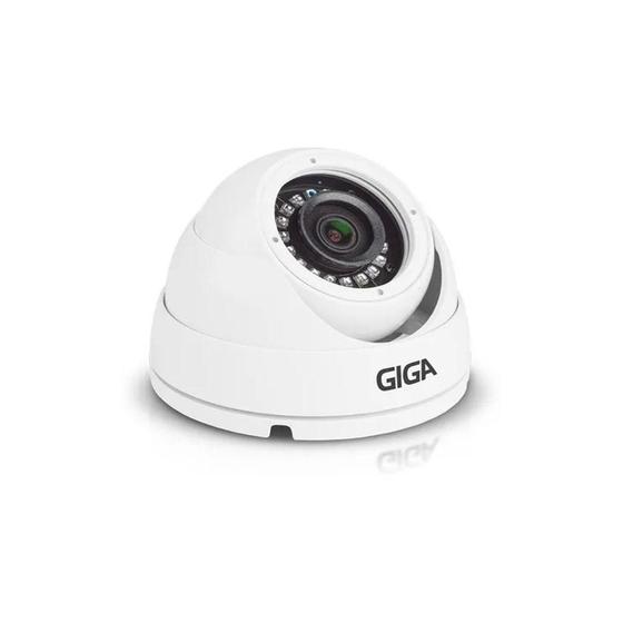 Imagem de Câmera IP Dome POE 5MP Infravermelho GIGA GS0373 - Giga Security