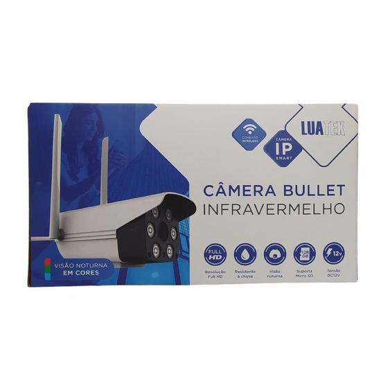 Imagem de Camera Ip Externa Lkw-3420 Luatek Cores