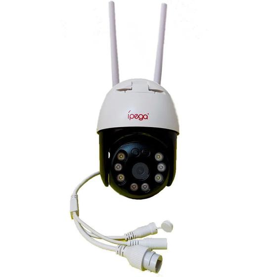 Camera Ip Giratória Wifi Externa Speed Dome Prova Água Zoom KPCA176