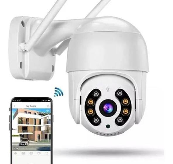 Imagem de Camera Ip Icsee Wifi Externa Ptz Speed Dome Prova Água Zoom