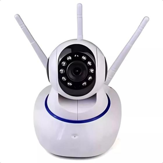 Imagem de Câmera Ip Infra Wireless Pan Tilt Sem Fio Wi Fi Conexão Web