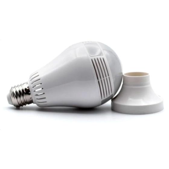 Imagem de Camera Ip Lampada Segurança 360 Visão Noturna Espia Wifi Hd