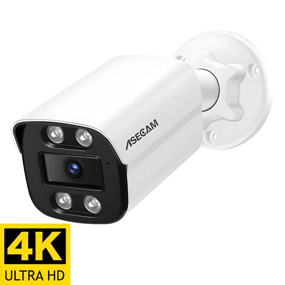 Câmera IP PoE 4K 8MP - Câmera de Vigilância Bullet com Visão Noturna Menor preço em Câmera IP PoE 4K 8MP - Câmera de Vigilância Bullet com Visão Noturna