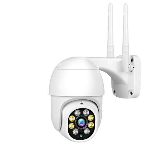 Imagem de Câmera Ip Speed Dome Zoom 4x Ptz Wifi Prova De Água Externas