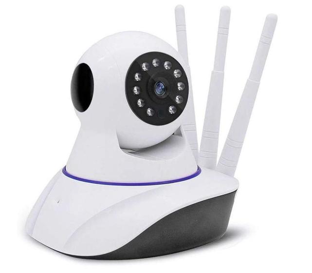Câmera IP Wi Fi Robo 3 Ant Visão Noturna App Yoosee (PA) Menor preço em Câmera IP Wi Fi Robo 3 Ant Visão Noturna App Yoosee (PA)