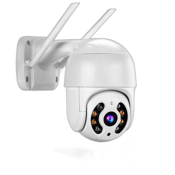 Imagem de Câmera Ip Wi-Fi Rotativa Externa Dome À Prova D'Água E Hd