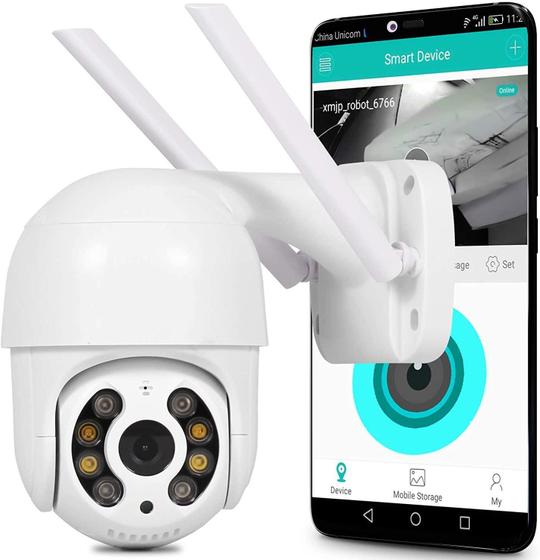 Imagem de Camera Ip Wifi Dome Rastreamento Humano Auto Track