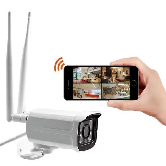 C Mera Ip Wifi Externa Antenas Hd Acesso Remoto Excelente E Think C Mera Ip Magazine Luiza