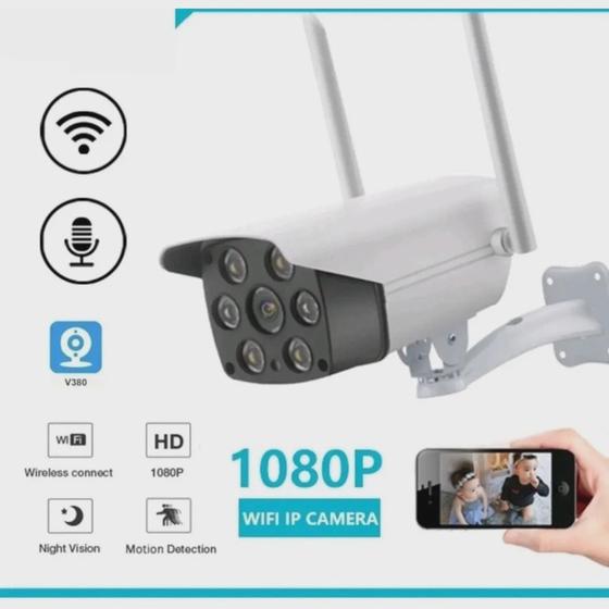 Imagem de Câmera Ip Wifi Externa 2 Antenas Hd App