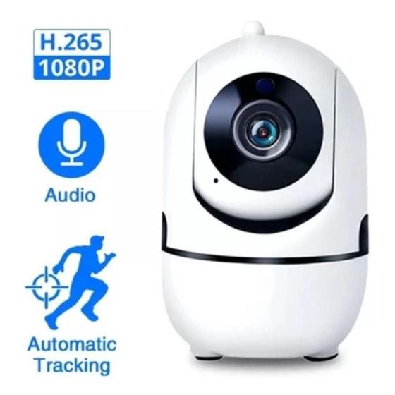 Imagem de Câmera Ip Wifi Robozinho Babá Eletrônica Audio Hd 1.3M com Antena