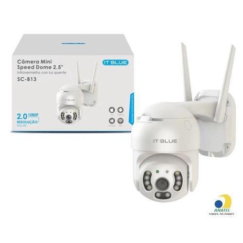 Câmera It-Blue 2Mp Sc-B13 Mini Speed Dome 2.5 Menor preço em Câmera It-Blue 2Mp Sc-B13 Mini Speed Dome 2.5