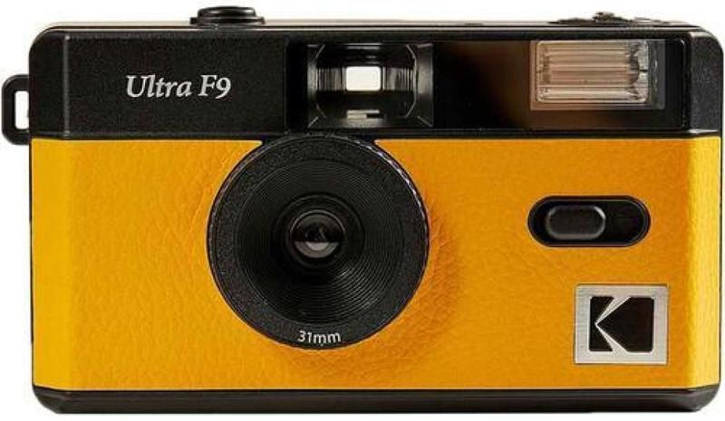 Kit Fotocamera A Pellicola Kodak Ultra F9 Beige + Rullino Ultramax 400 Da 36 Pose + Consigli Utili Per Principianti