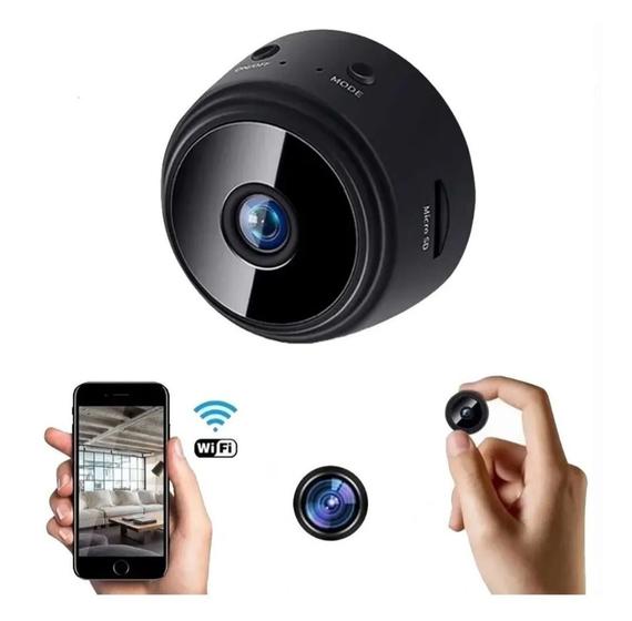 Câmera Mini Espiã Visão Noturna Gravador De Voz Wifi A9 Menor preço em Câmera Mini Espiã Visão Noturna Gravador De Voz Wifi A9