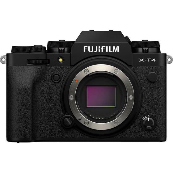 Câmera Digital Fujifilm Mirrorless Corpo Preto 26.0mp - X-t4