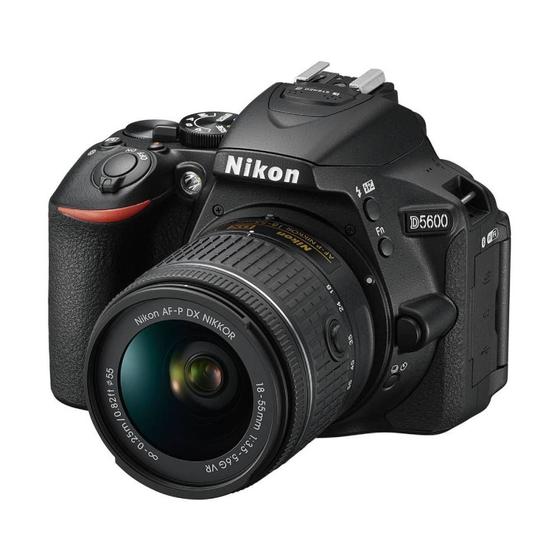 Câmera Digital Nikon Preto 24.2mp - D5600 | 18-55mm | 70-300mm