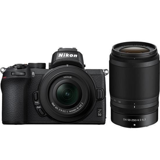 Imagem de Camera Nikon Z50 Kit 16-50Mm F/3.5-6.3 Vr + 50-250Mm Vr