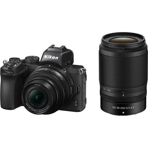 Câmera nikon z50 mirrorless kit com lentes 16-50mm + 50 Câmera nikon z50 mirrorless kit com lentes 16-50mm + 50