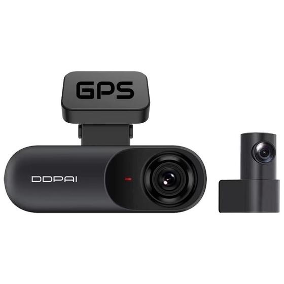 Imagem de Camera para Carro Ddpai Mola N3 Pro GPS Dual-Channel Preto