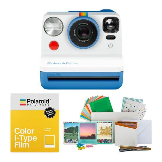 Imagem de Câmera Polaroid Originals Now i-Type Azul - Com Visor