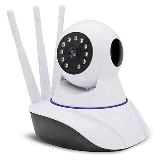 Imagem de Camera Robo 3 Antenas Ip Wifi 360º 720p Sistema Full Hd