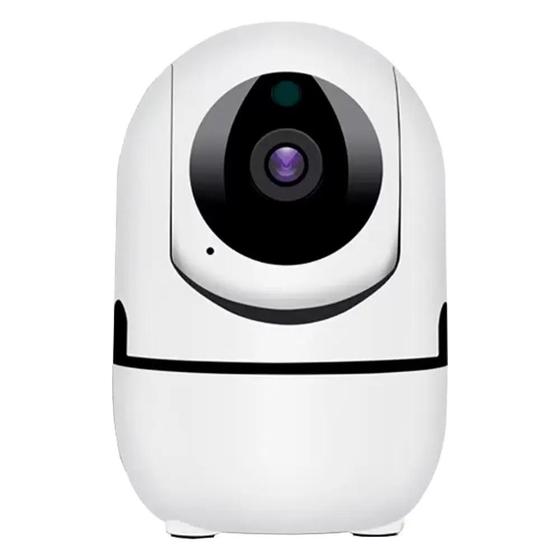 Imagem de Câmera Robô Wifi Auto Tracking Monitore Filhos Idosos E Pet Com Audio Microfone Controle No Celular 