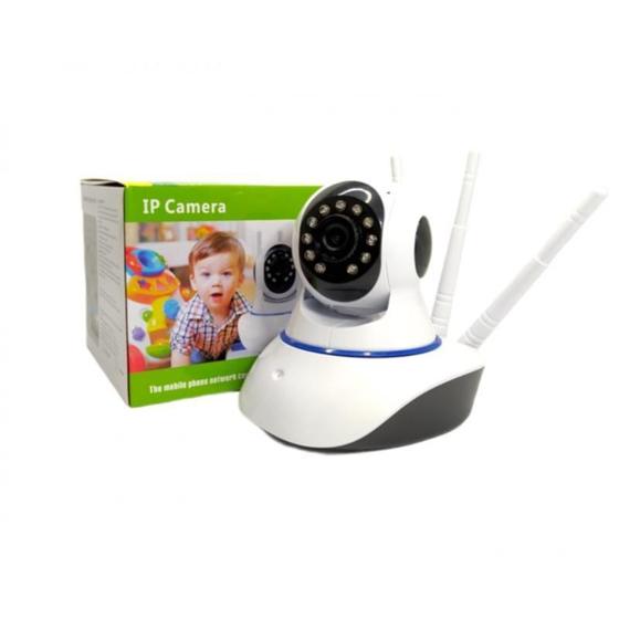 Imagem de Câmera Segurança 3 Antenas Robo Baba Pet Ip Onvif Wifi