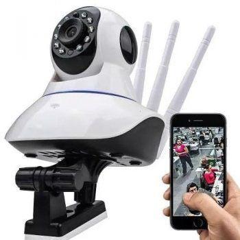 Camera Segurança Ip Wifi Robozinho Com Audio Hd 1.3mp Menor preço em Camera Segurança Ip Wifi Robozinho Com Audio Hd 1.3mp